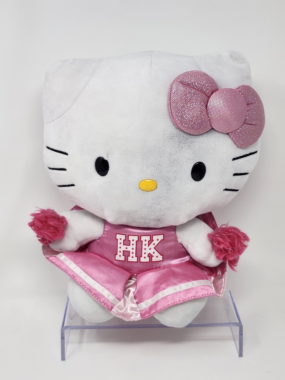 Ty Hello Kitty Sanrio 12" Plush Stuffed Animal Pink Outfit Cheerleader HK Rare